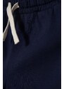 Otroške bombažne kratke hlače United Colors of Benetton mornarsko modra barva