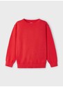 Otroški bombažen pulover Mayoral rdeča barva