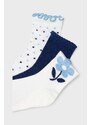 Otroške nogavice Mayoral 3-pack mornarsko modra barva