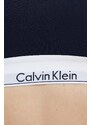 Modrček in tangice Calvin Klein Underwear mornarsko modra barva