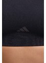 Športni modrček adidas Performance črna barva