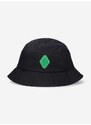 Klobuk A-COLD-WALL* Rhombus Bucket Hat črna barva