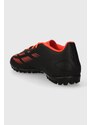 Nogometni čevlji adidas Performance turfy Predator Club črna barva