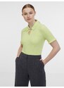 Orsay Yellow Women's Striped Polo Shirt - Women's