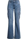 AÉROPOSTALE Kargo kavbojke moder denim