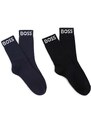 Otroške nogavice BOSS 2-pack mornarsko modra barva