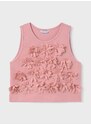 Otroška bluza Mayoral roza barva