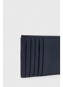 Usnjena denarnica Furla ženski, mornarsko modra barva