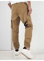 Dstreet Moderne cargo joger hlače v kaki barvi
