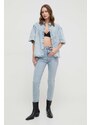 Jeans srajca Karl Lagerfeld ženska