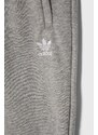 Otroški spodnji del trenirke adidas Originals siva barva