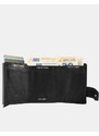 Tošn Moška denarnica Leonardo Verrelli Nappa črna