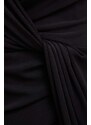 Obleka Silvian Heach črna barva