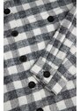 Otroška bombažna srajca Coccodrillo črna barva