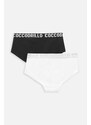 Otroške spodnje hlače Coccodrillo 2-pack črna barva