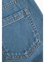 Otroške kratke hlače iz jeansa Coccodrillo mornarsko modra barva