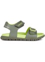 Otroški sandali Geox SANDAL FUSBETTO zelena barva