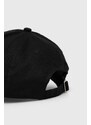 Bombažna bejzbolska kapa Liu Jo črna barva