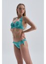 Dagi Aqua zelena čipka Bikini dno
