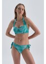 Dagi Aqua zelena čipka Bikini dno