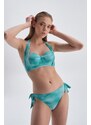 Dagi Aqua zelena čipka Bikini dno