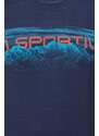Športna kratka majica LA Sportiva Horizon mornarsko modra barva, P65643643