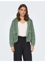 ONLY Prehodna jakna 'ONLKenzie' zelena