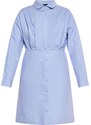 DreiMaster Klassik Dolga srajca svetlo modra