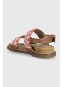 Otroški sandali zippy rjava barva
