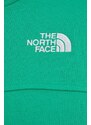 Pulover The North Face moški, zelena barva, s kapuco, NF0A87FBPO81