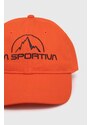 Kapa s šiltom LA Sportiva Hike oranžna barva