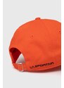 Kapa s šiltom LA Sportiva Hike oranžna barva