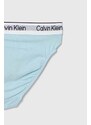 Otroške spodnje hlače Calvin Klein Underwear 5-pack roza barva