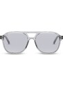 Kapten & Son Sončna očala 'Zurich Oversize' siva / srebrna