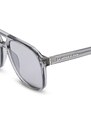 Kapten & Son Sončna očala 'Zurich Oversize' siva / srebrna