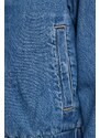 Jeans jakna Levi's ženska, mornarsko modra barva