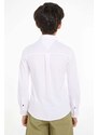 Otroška srajca Tommy Hilfiger bela barva