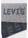 Nogavice Levi's 2-pack siva barva