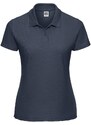 Navy Blue Polycotton Polo Russell Women's T-Shirt
