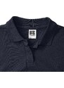 Navy Blue Polycotton Polo Russell Women's T-Shirt