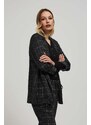 Marisse Checked Jacket With Rolled-Up Sleeves