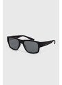 Sončna očala Armani Exchange moška, črna barva, 0AX4141SU