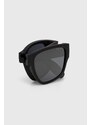 Sončna očala Armani Exchange moška, črna barva, 0AX4141SU