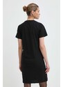 Bombažna obleka Pinko Answear Exclusive črna barva