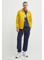 Srajčna jakna New Balance rumena barva, MJ41553GGL