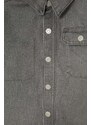 Otroška jeans srajca zippy siva barva