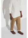 Usnjeni natikači Birkenstock Boston Bold Gap moški, rjava barva, 1022589