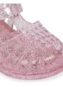 Otroški sandali Konges Sløjd roza barva