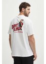 Bombažna kratka majica Puma moška, bež barva, 624748