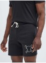 Bombažne kratke hlače Puma PUMA X ONE PIECE črna barva, 624669
